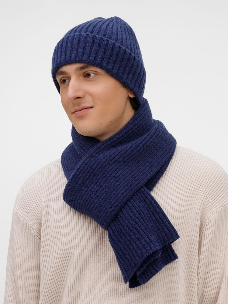 Шапка Laconi, синяя-6