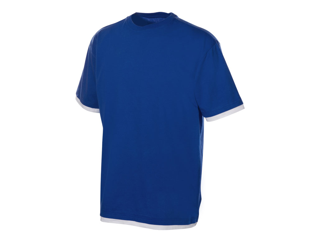 Футболка Rotterdam мужская, кл синий/белый-4