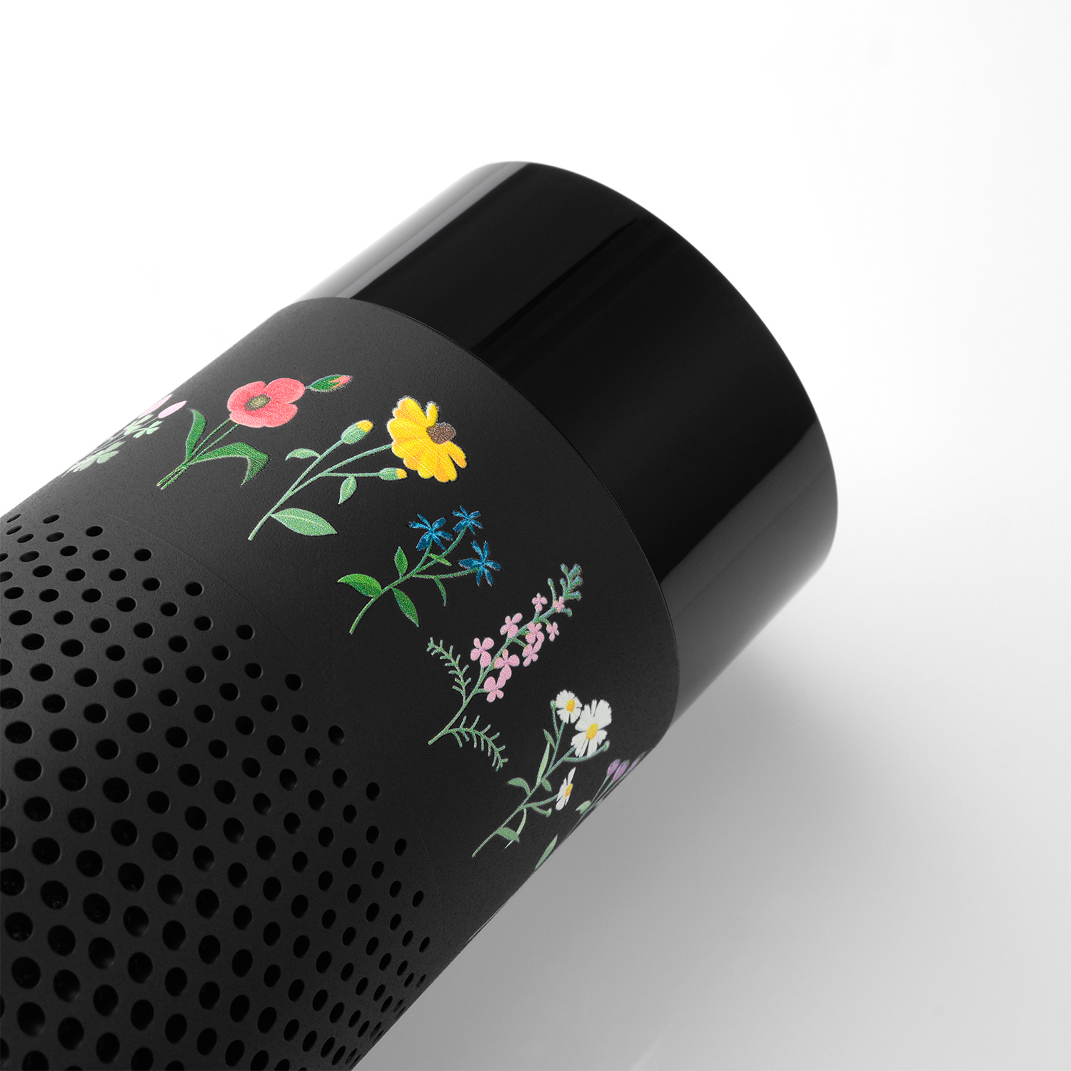 Очиститель воздуха с подсветкой Пьюр (Pure), черный-11