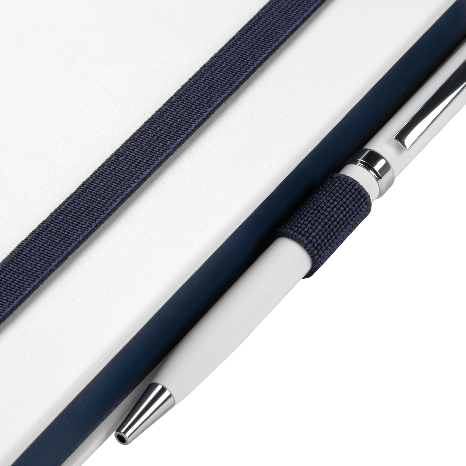 Ежедневник Арктик (Arctic) недатированный, белый/синий-7