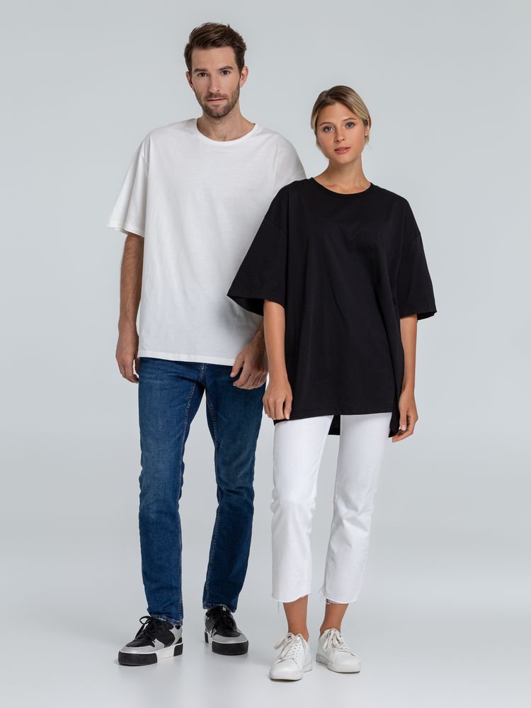 Футболка оверсайз «Чистая соль», молочно-белая-4