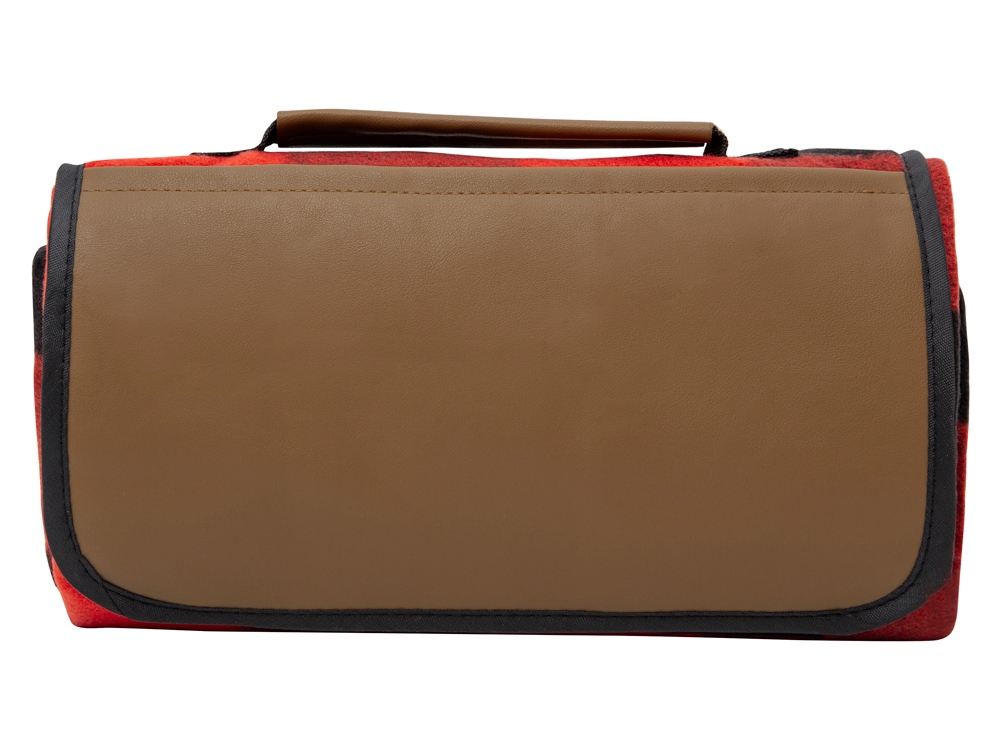 Плед для пикника Recreation, красный/черный-3