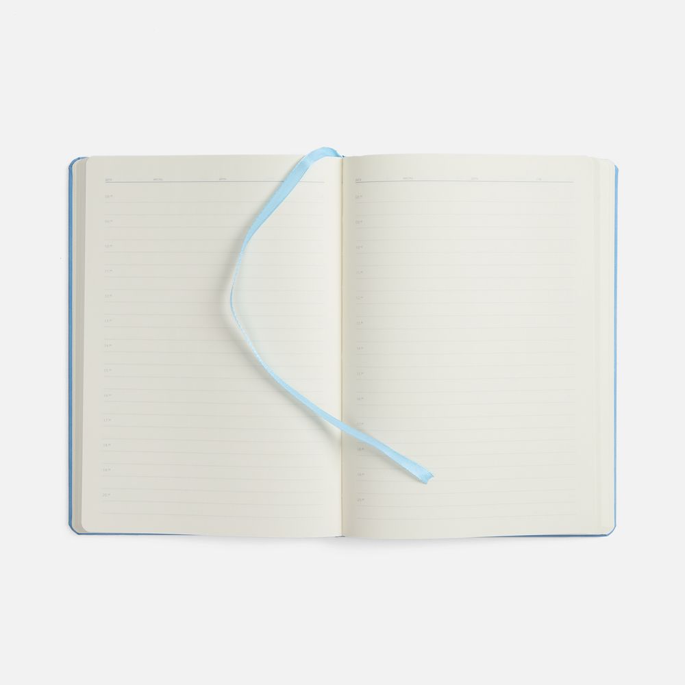 Ежедневник Urban Metal, недатированный, голубой-3