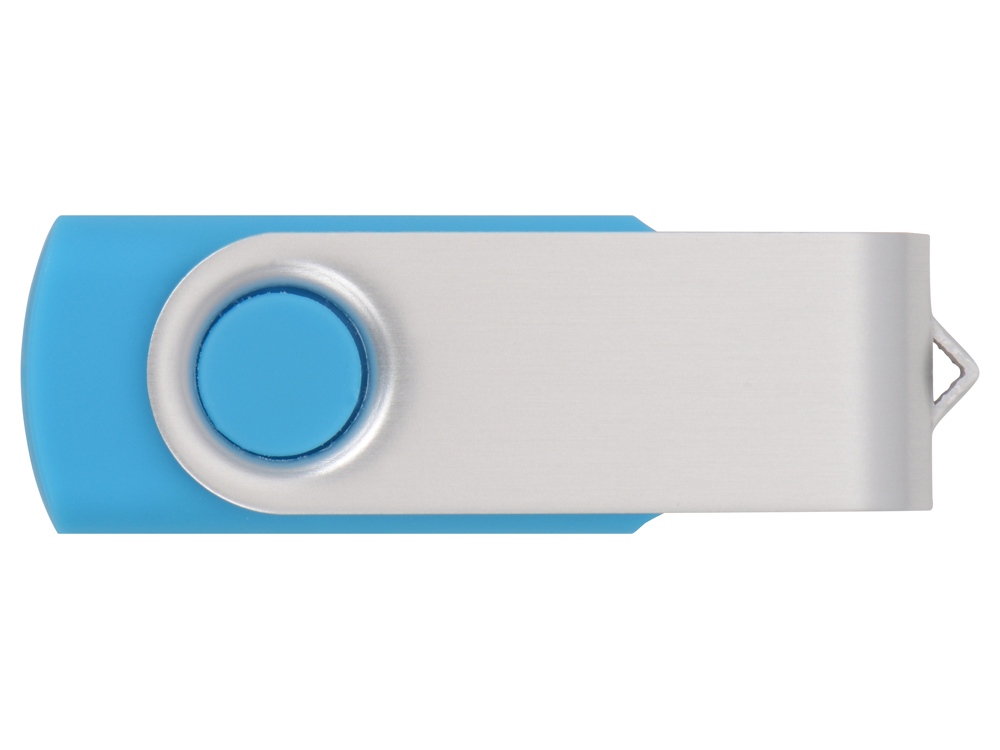 Флеш-карта USB 2.0 8 ГБ Квебек, голубой-2