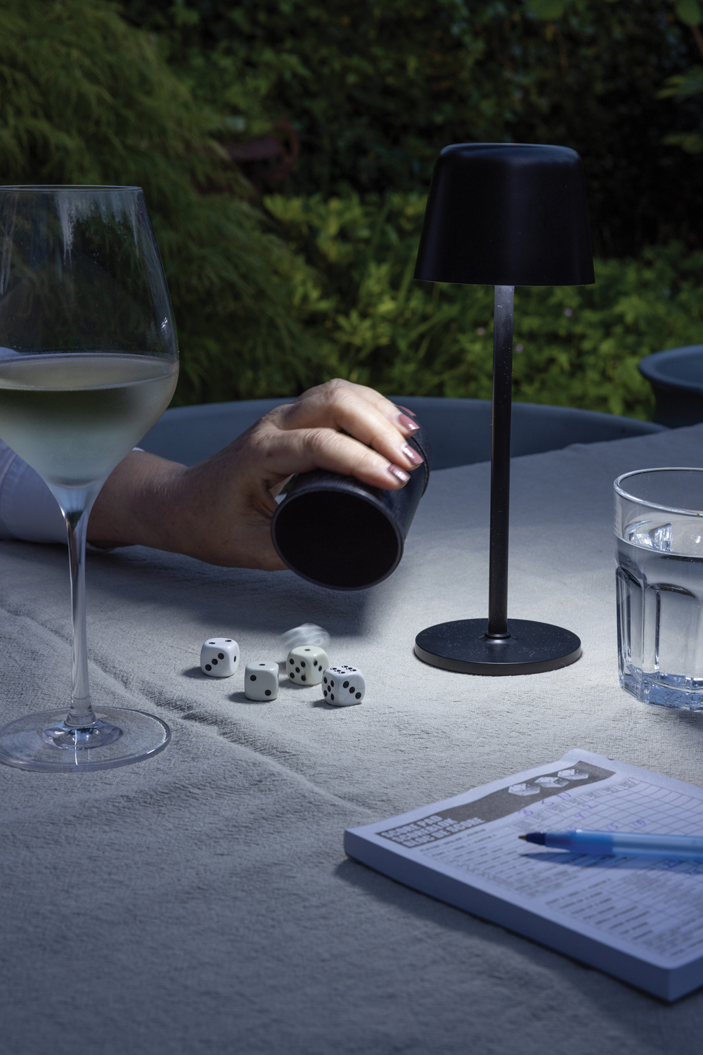 Настольная лампа Zenic из переработанного пластика RCS-5