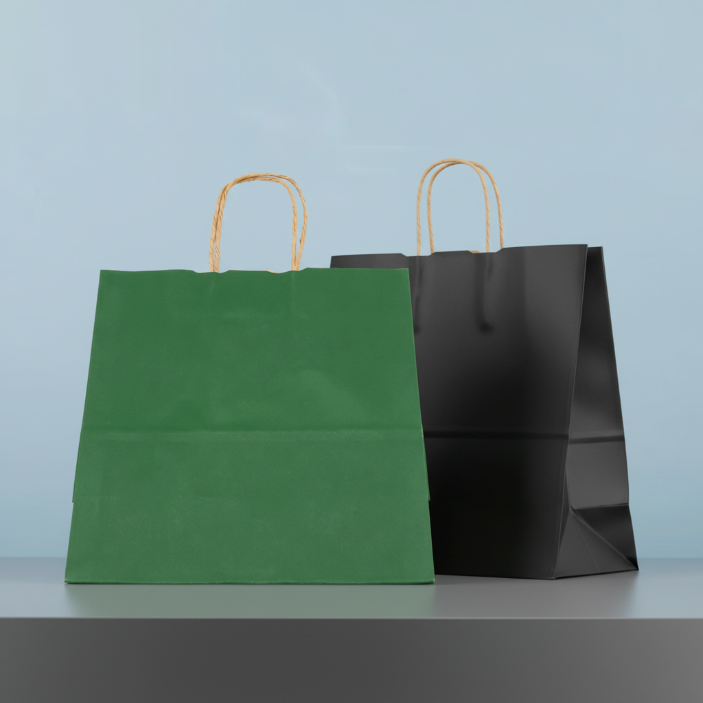 Пакет бумажный HAYA, Папоротниковый-2