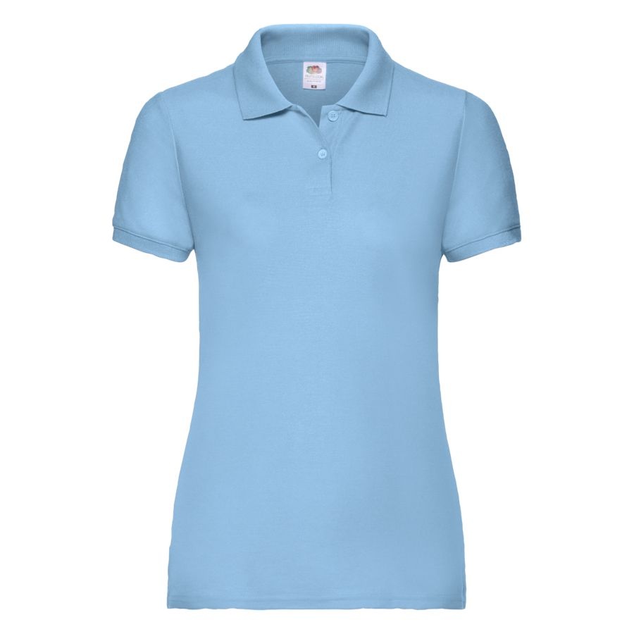 Поло женское 65/35 POLO LADY-FIT 180, голубой-0