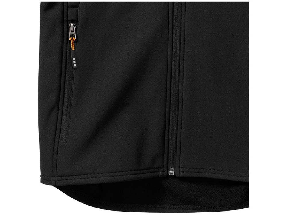 Куртка софтшел Langley мужская, черный-11