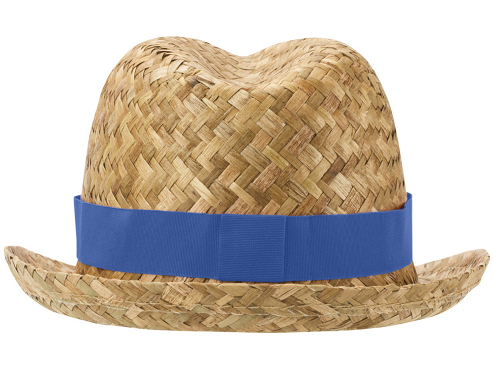 Pricus соломенная шляпа - Ярко-синий / Натуральный-1