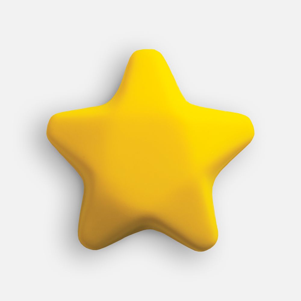 Антистресс «Звезда», желтый-0