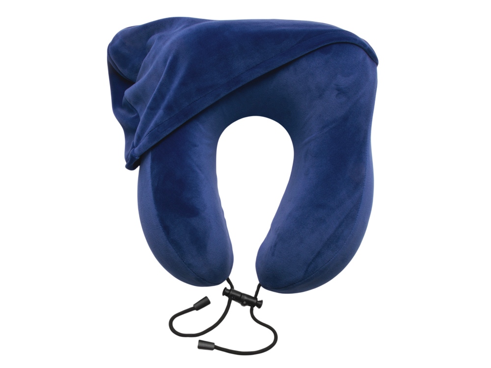 Подушка с эффектом памяти, с капюшоном Dream Hood, синий-2