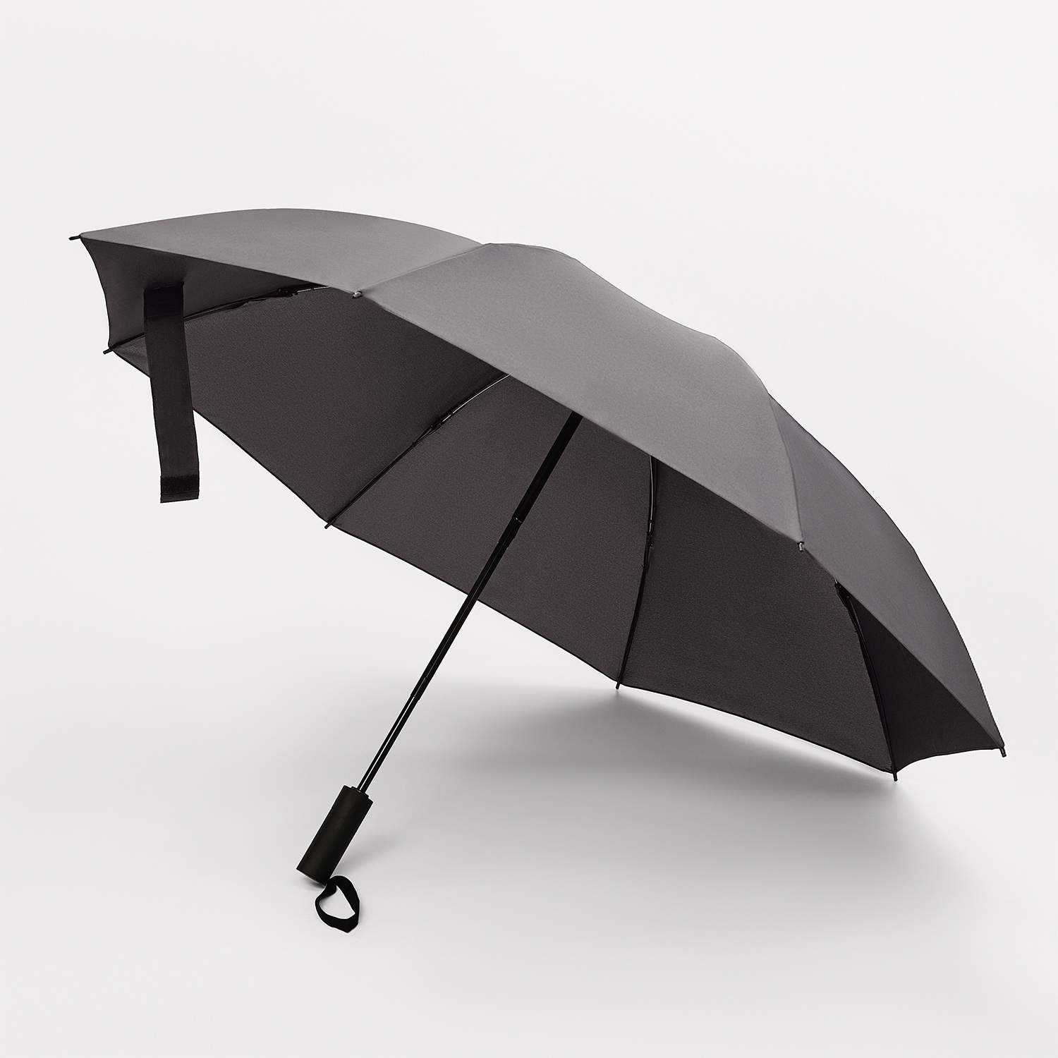 Зонт обратного сложения Олимп (Olymp), серый-11