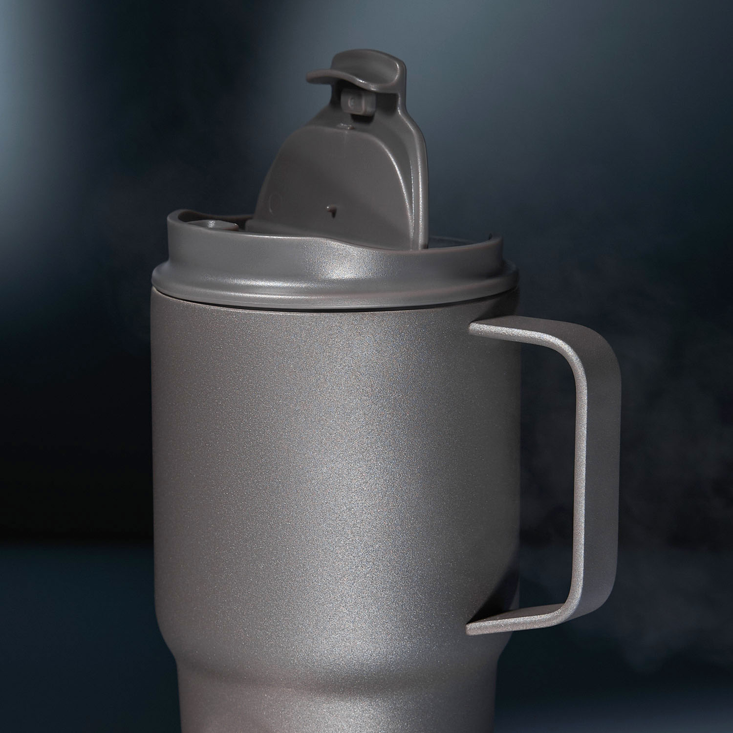 Термокружка вакуумная Aventura, серая-9