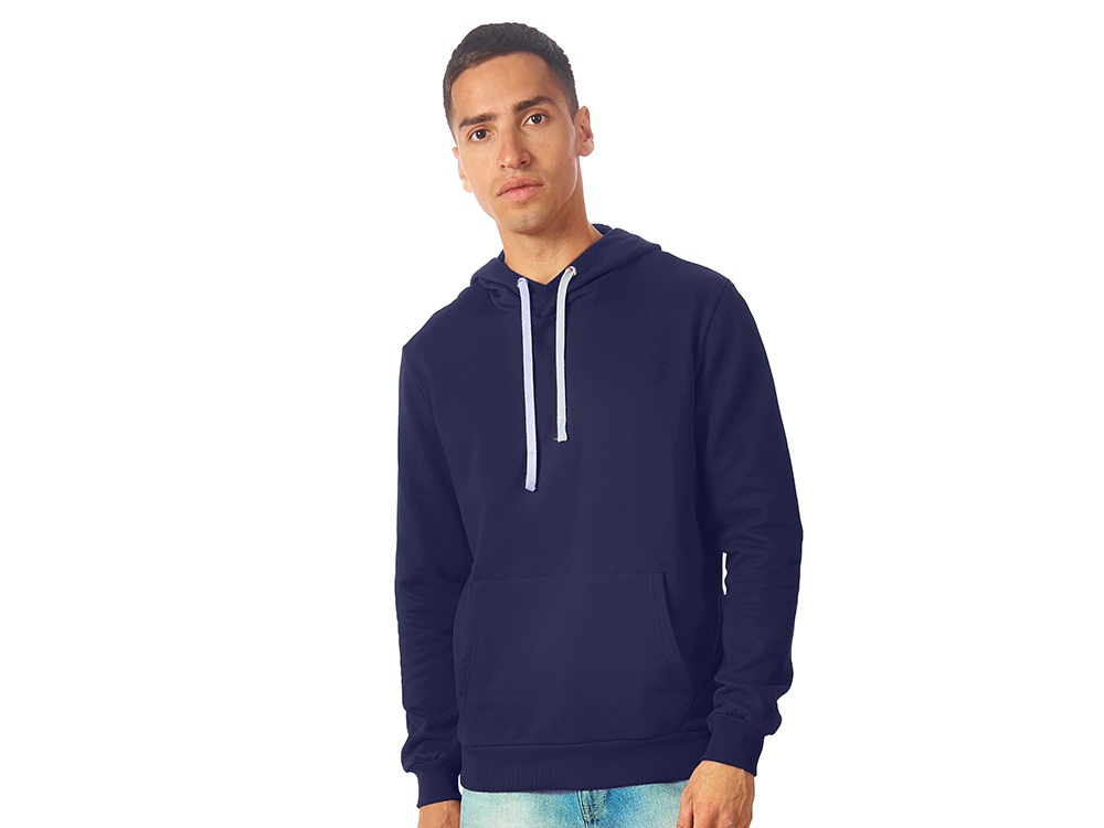 Толстовка унисекс Stream с капюшоном, нэви-1