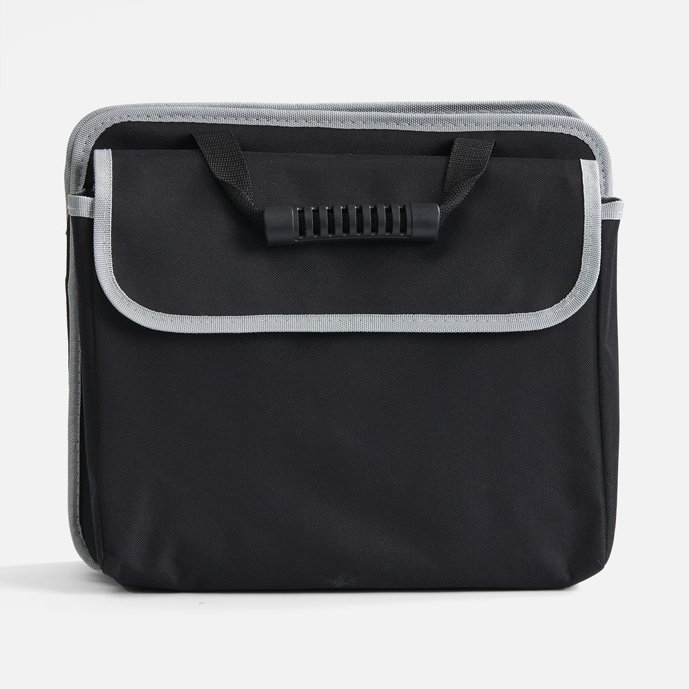 Органайзер в багажник с сумкой-холодильником Arranger, черный с серым-1