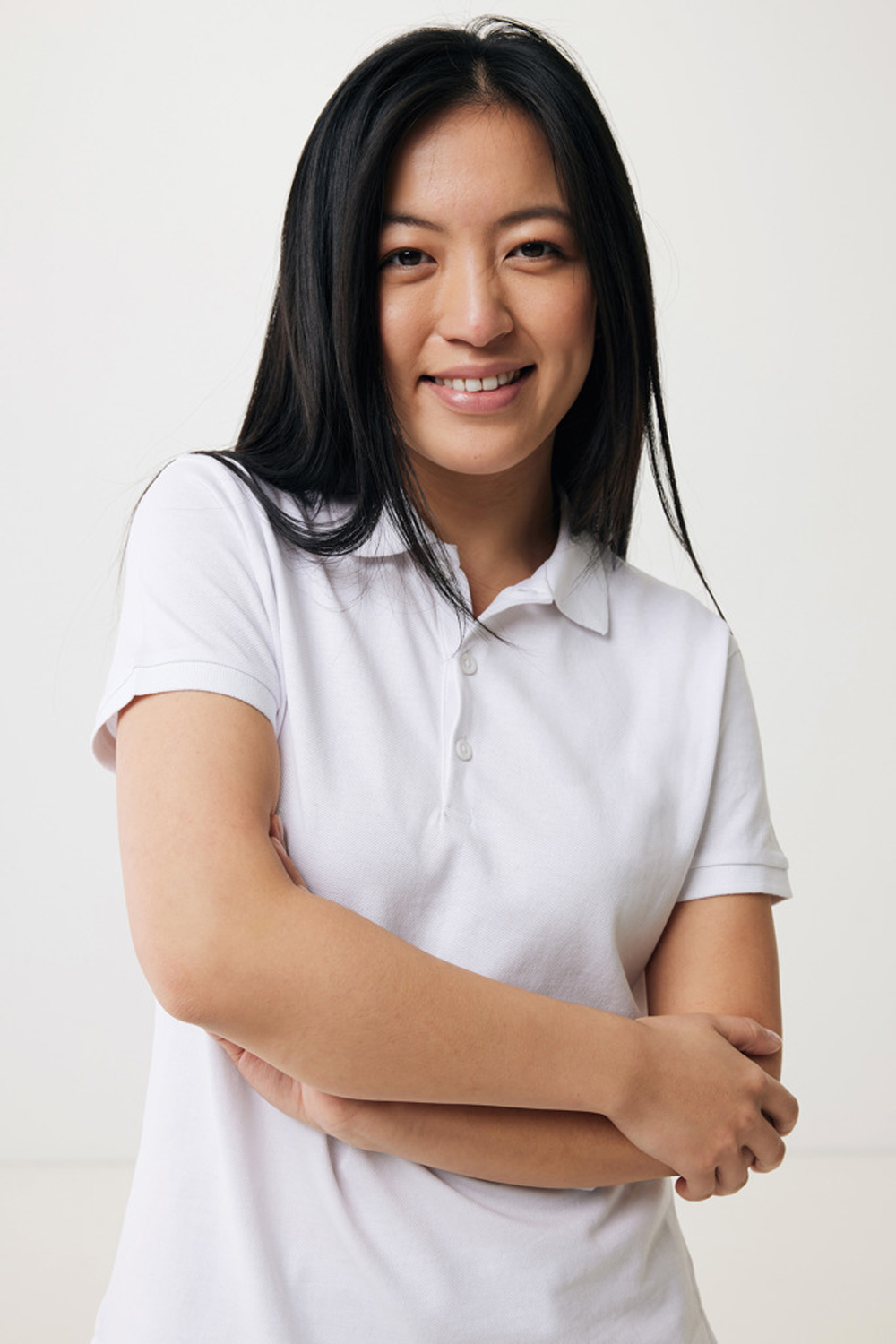 Женская рубашка поло Iqoniq Yosemite из переработанного хлопка-пике, унисекс, 220 г/м²-9