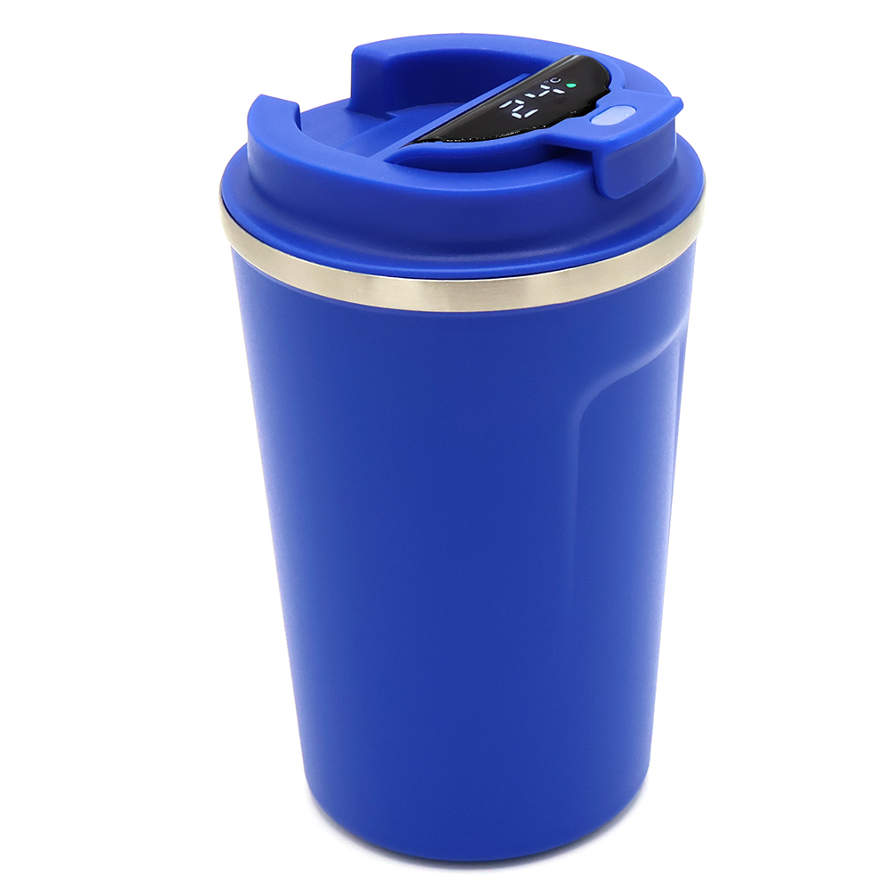 Термокружка Moon с дисплеем, Синий-0