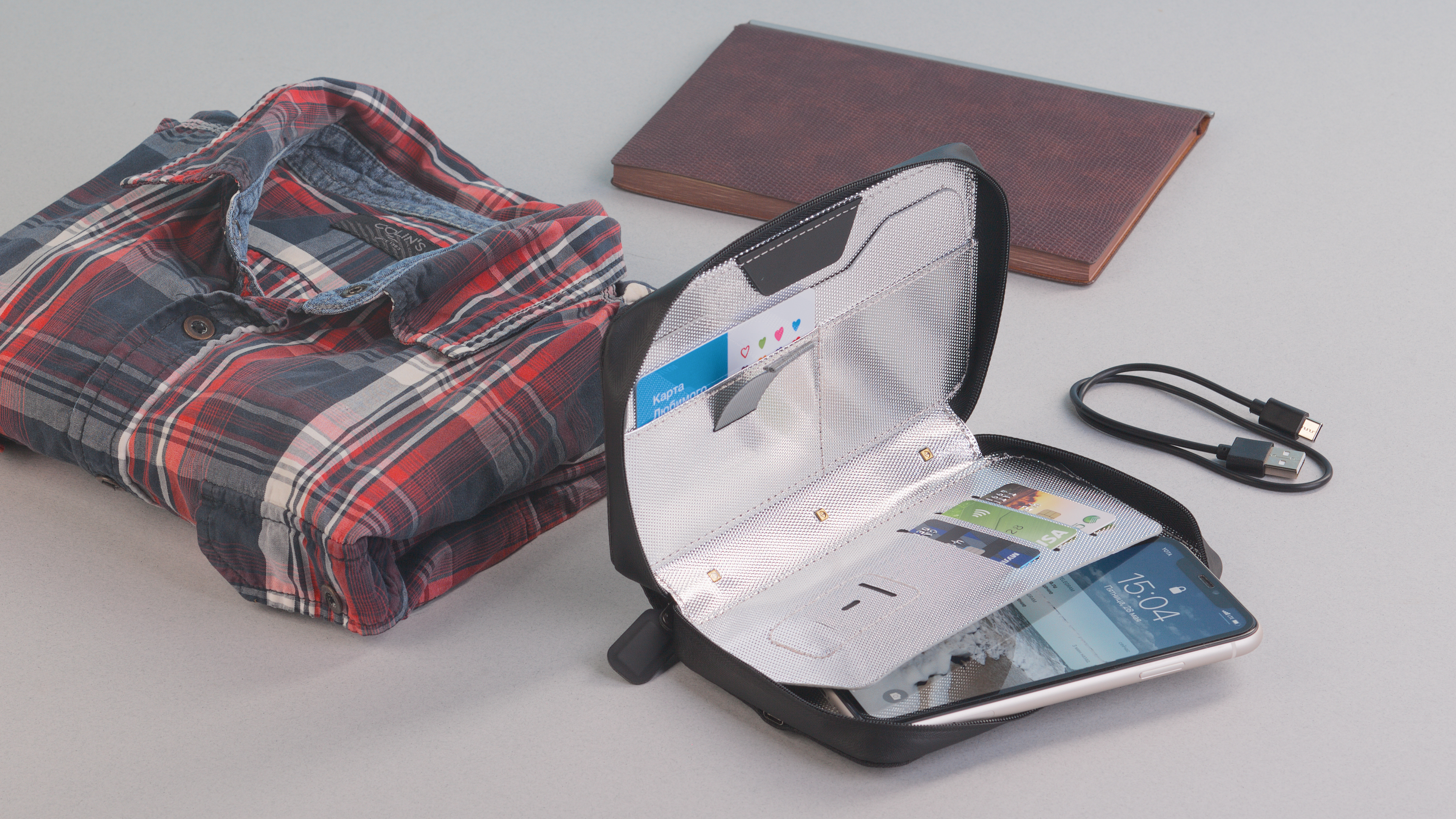 Дорожный органайзер с УФ-стерилизатором-1