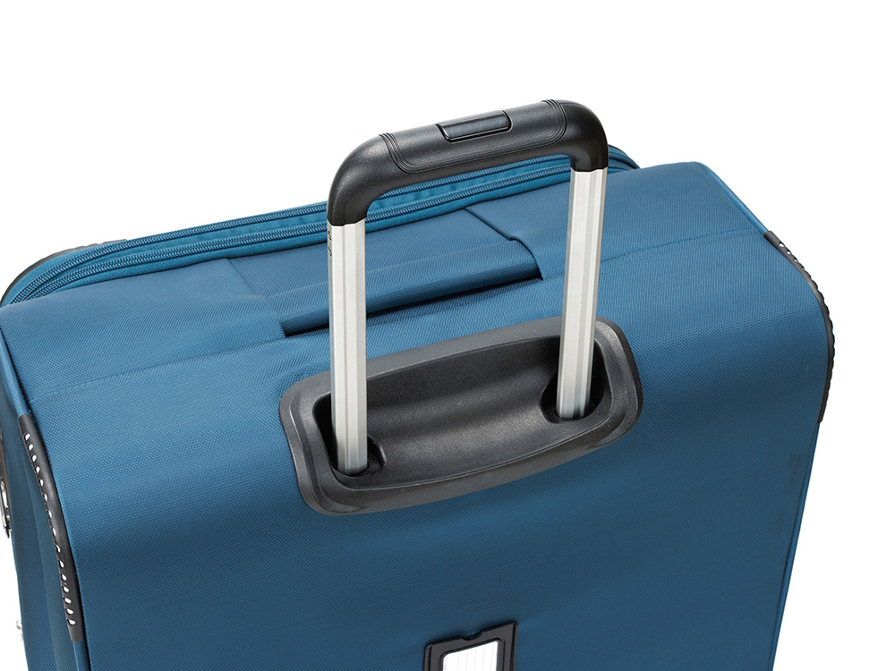 Чемодан TORBER ВИВИ, синий, полиэстер, 48 х 28 х 78 см, 89 л-6