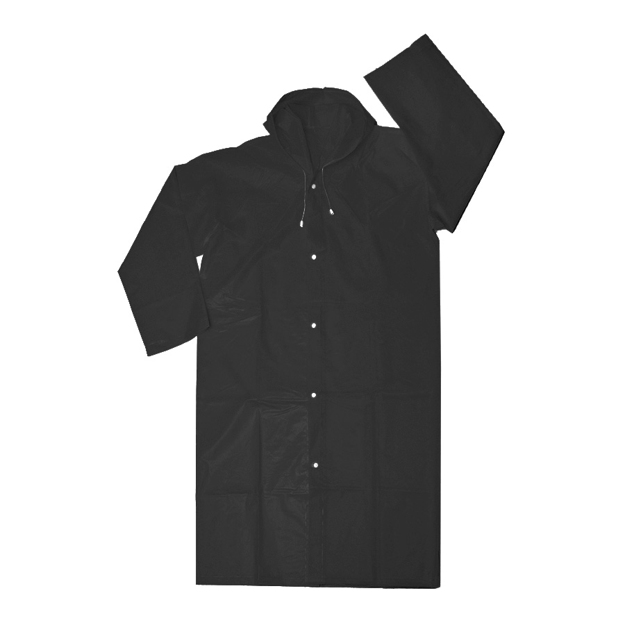 Дождевик "Pure" чёрного цвета , 68 х 118 см. материал этиленвинилацетат, черничный-0