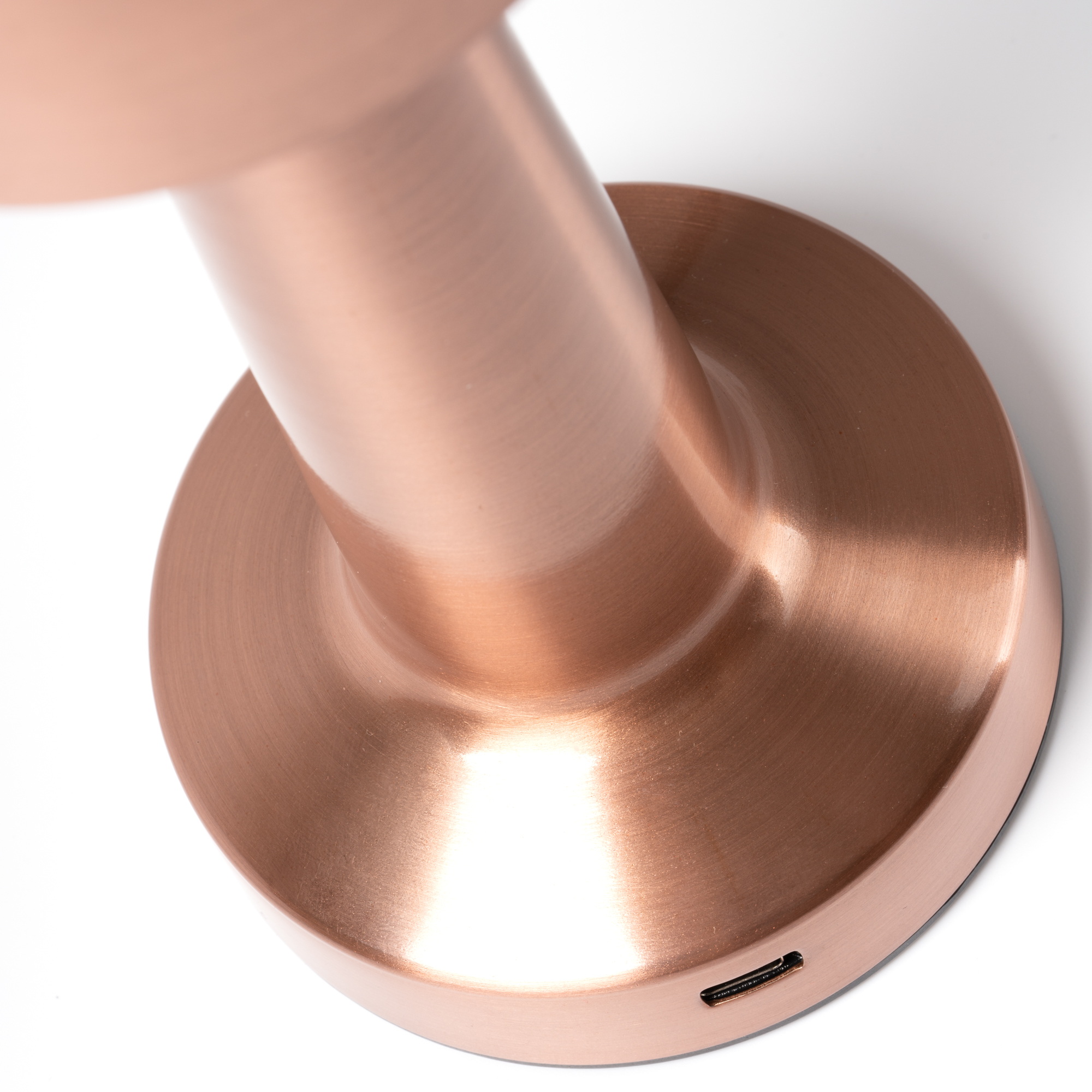 Настольная лампа REIKI cо встроенной батареей HF-8, Розовое золото-2