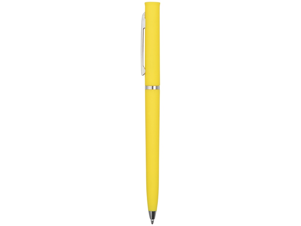 Ручка шариковая Navi soft-touch, желтый-2