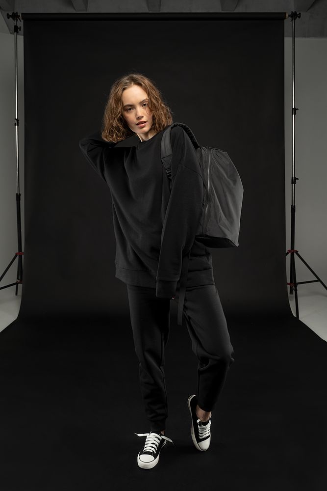 Свитшот унисекс S2, черный-2