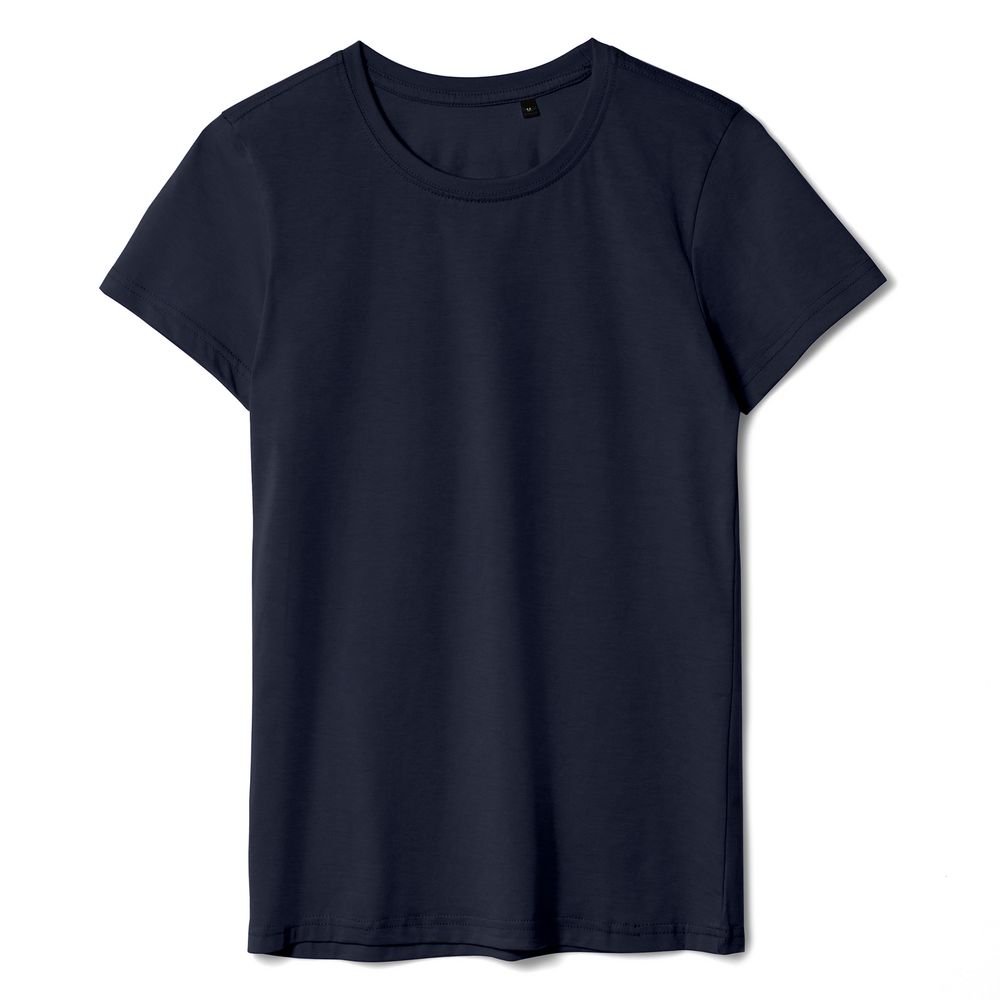 Футболка женская T-bolka Lady, темно-синяя-0