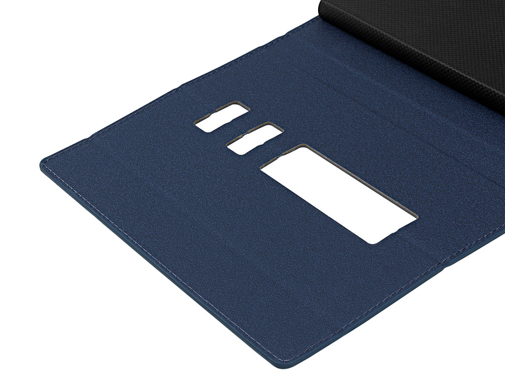 Ежедневник недатированный А5  La Manche, темно-синий-4