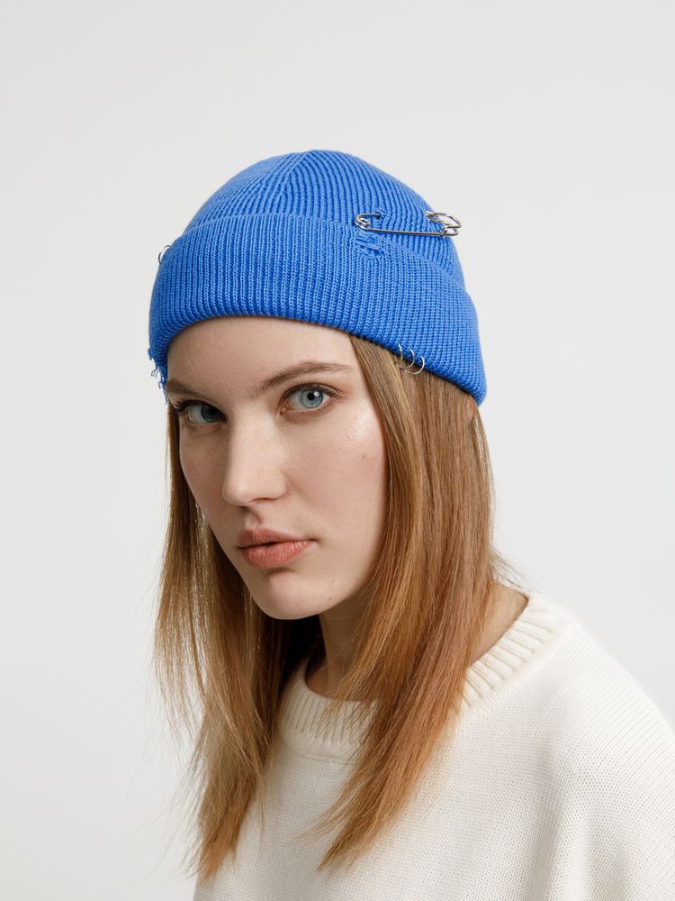 Шапка Pricker, синяя (аква)-5