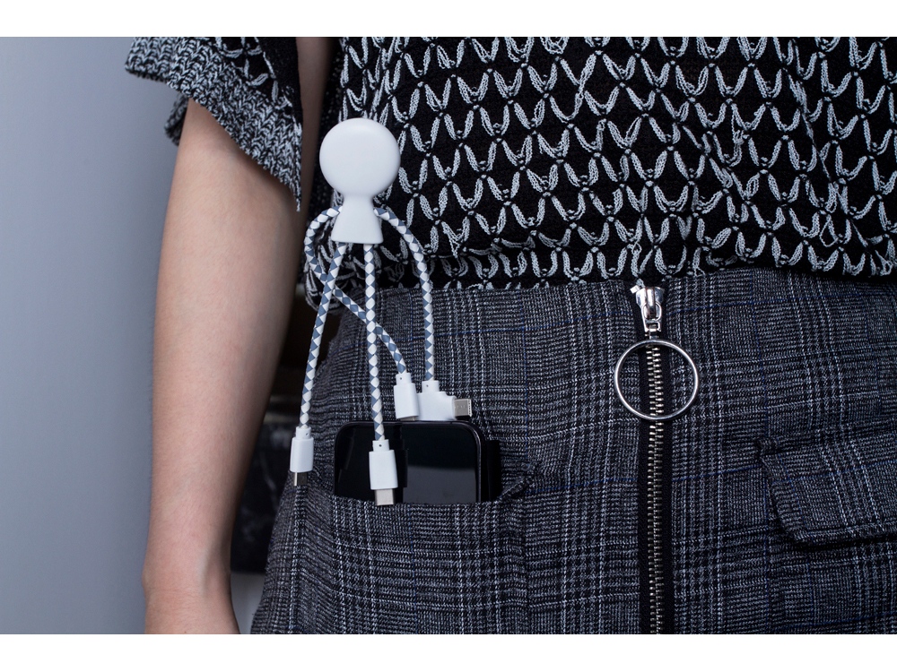 Зарядный кабель Mr. Bio в картонном блистере-8