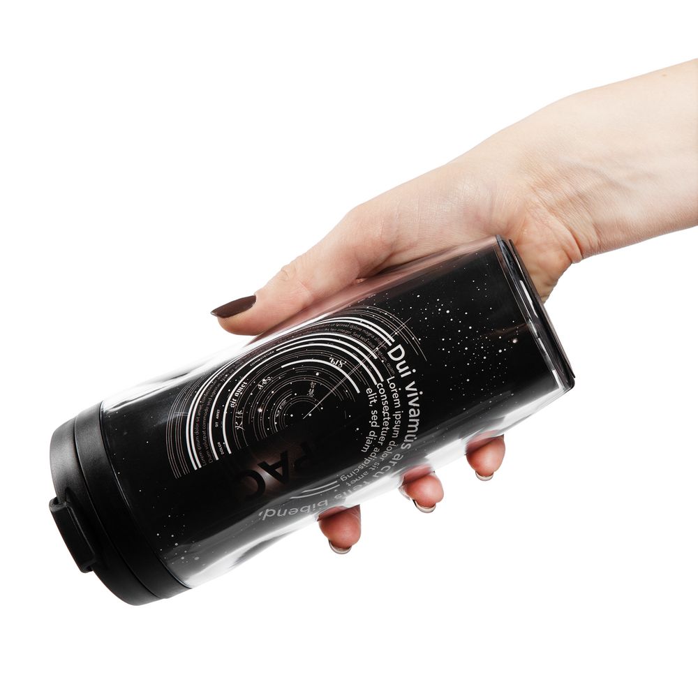 Термостакан Poster, с черной крышкой-4