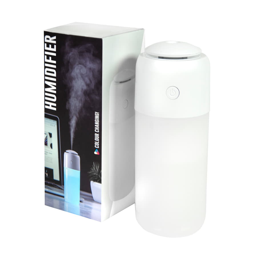 Увлажнитель воздуха TRUDY с LED подсветкой, емкость 200 мл, материал пластик, цвет белый, белый-5