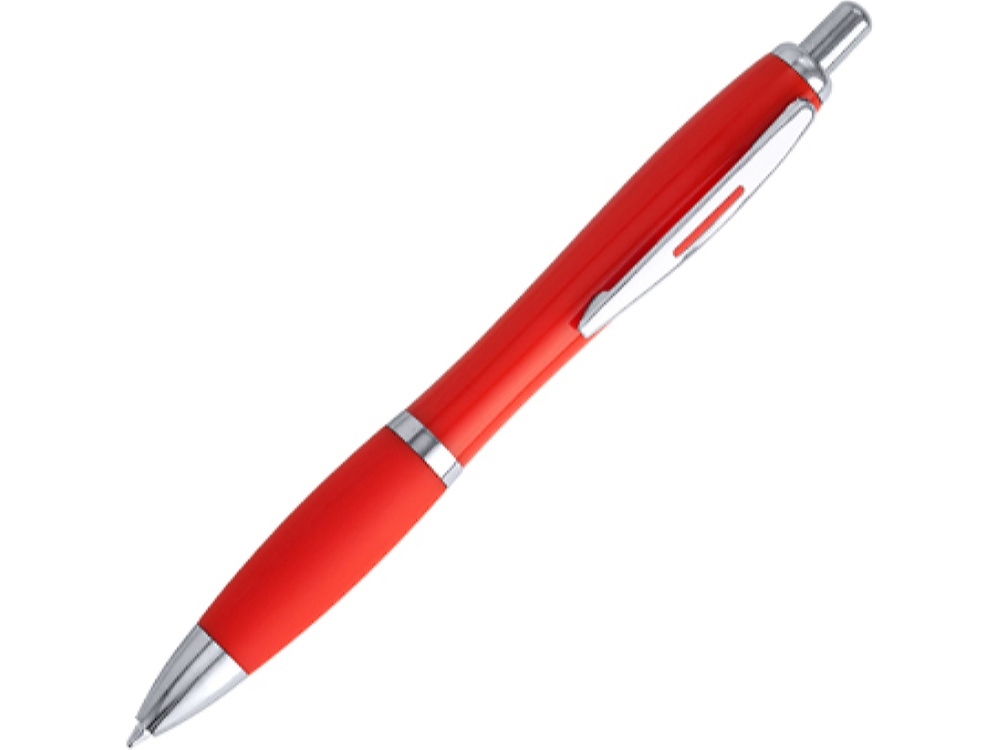 Ручка пластиковая шариковая MERLIN, красный-0
