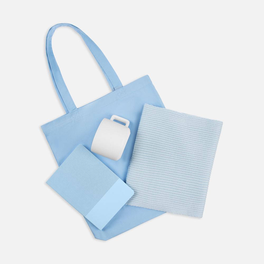 Набор Warm Vale, голубой-2