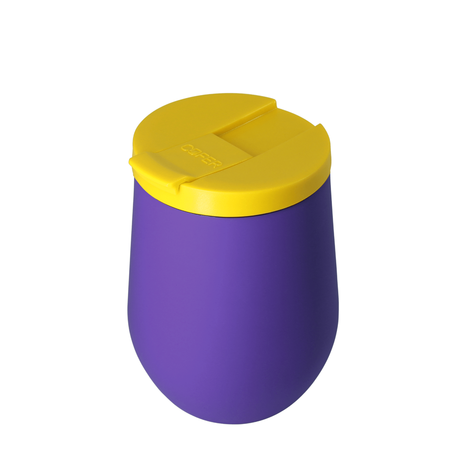 Набор NEO DUO: Кофер софт-тач NEO CO12s с дополнительной крышкой (фиолетовый с желтым)-1