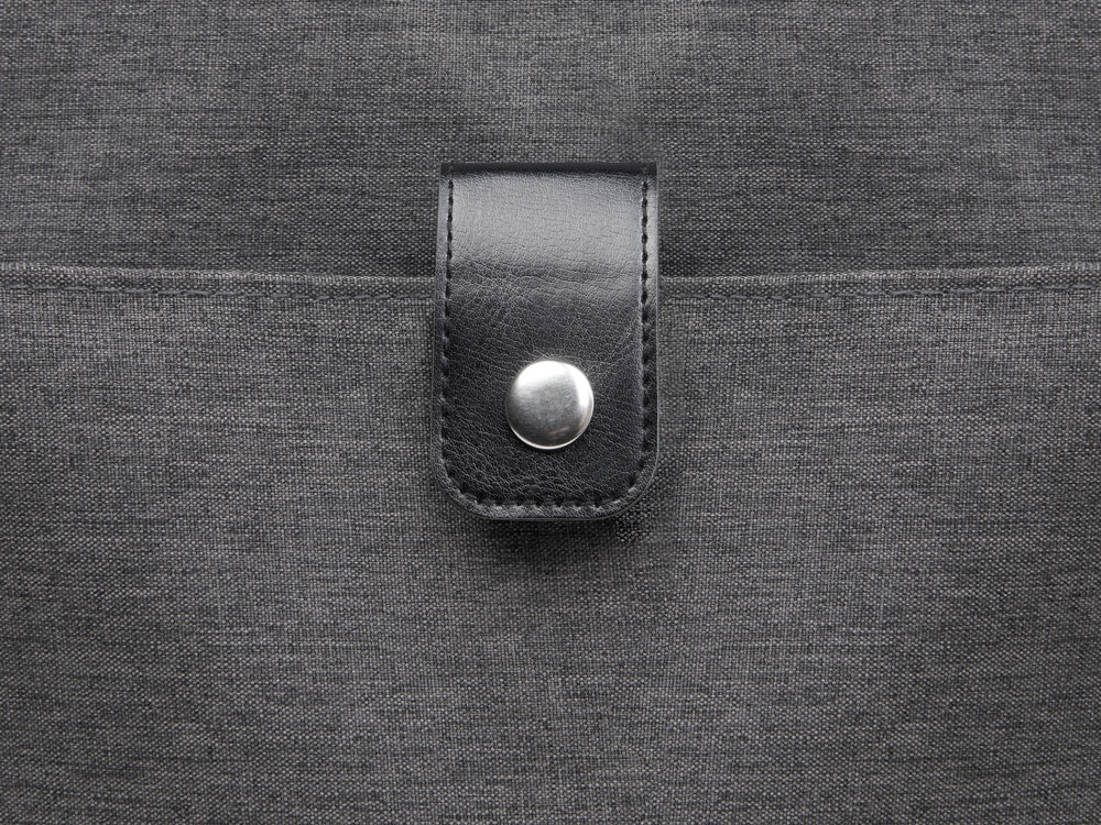 Сумка-холодильник Fabrizio со штопором, серый/черный-12