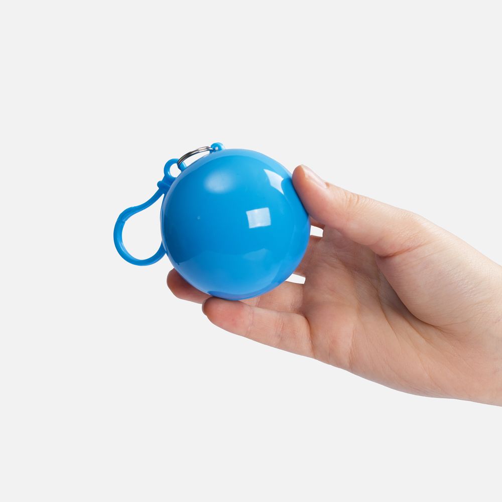 Дождевик в круглом футляре Nimbus, синий-3