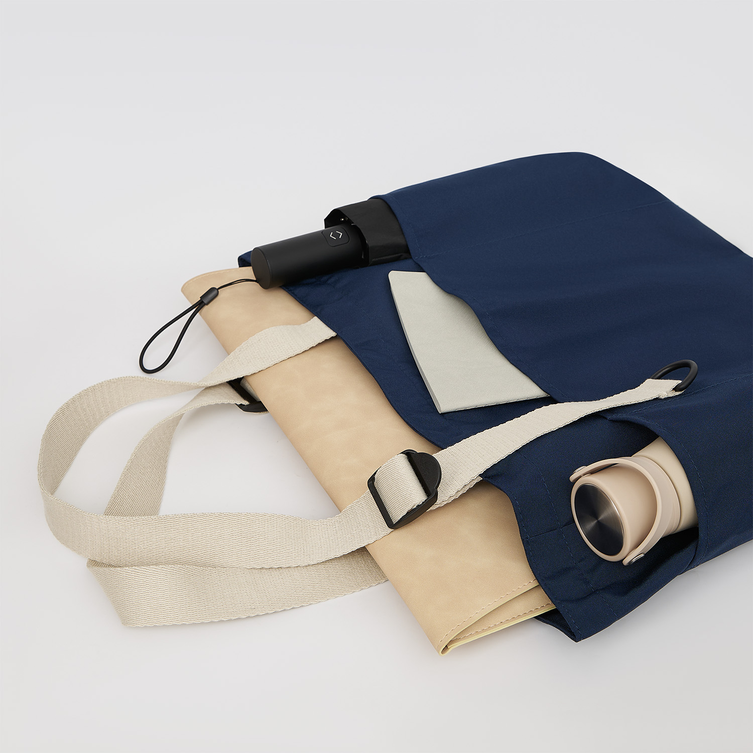 Сумка для покупок Сола (Sola), синяя-4