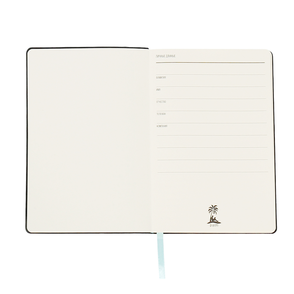 Ежедневник A5 недатированный Simflex в мягком переплёте, Бирюзовый-3