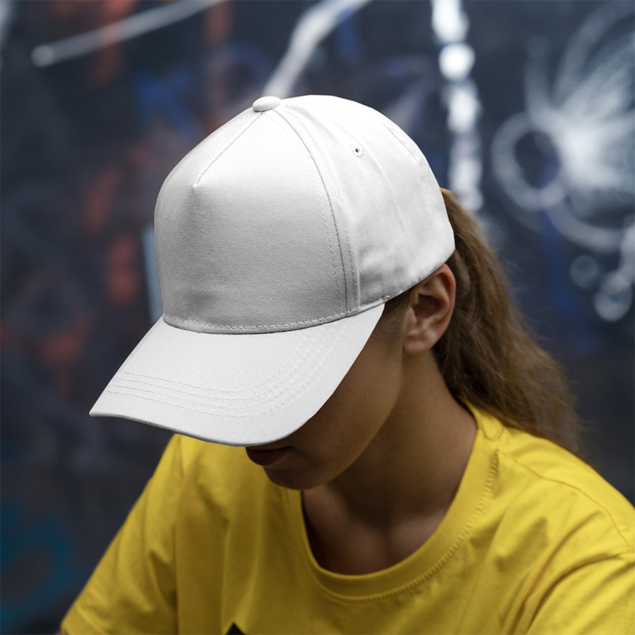 Бейсболка BREEZE 150, белый-2