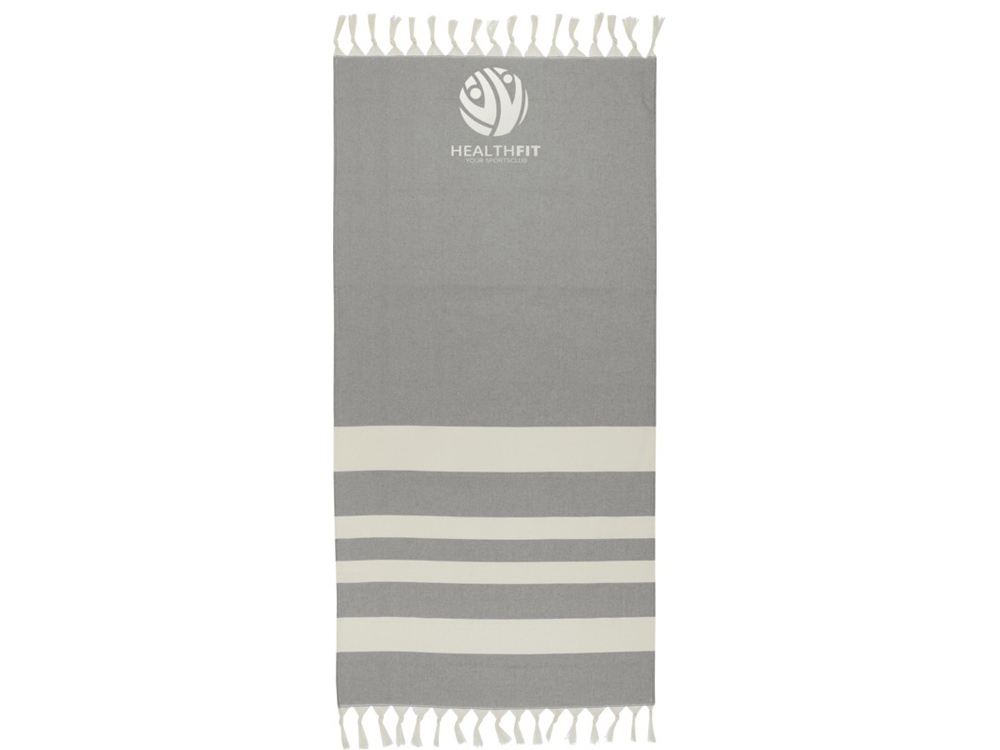 Anders полотенце для хаммама 147 x 75,5 см - сплошной черный-3