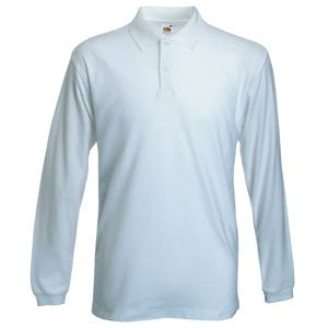 Поло "Long Sleeve Polo", белый-0