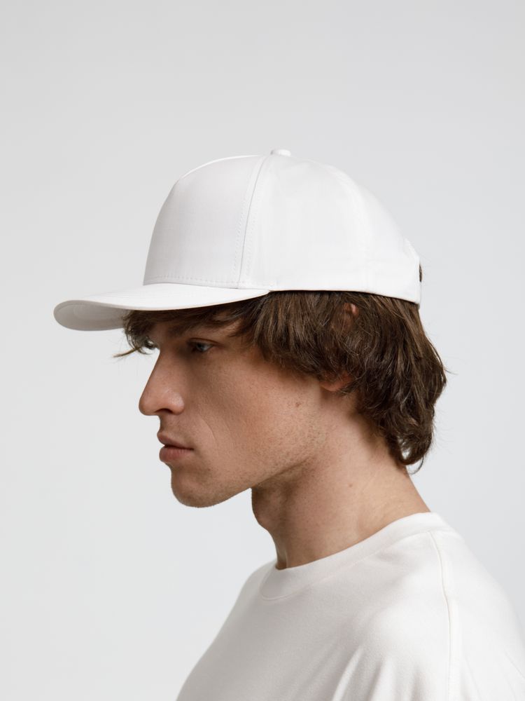 Бейсболка Seguro, белая-6