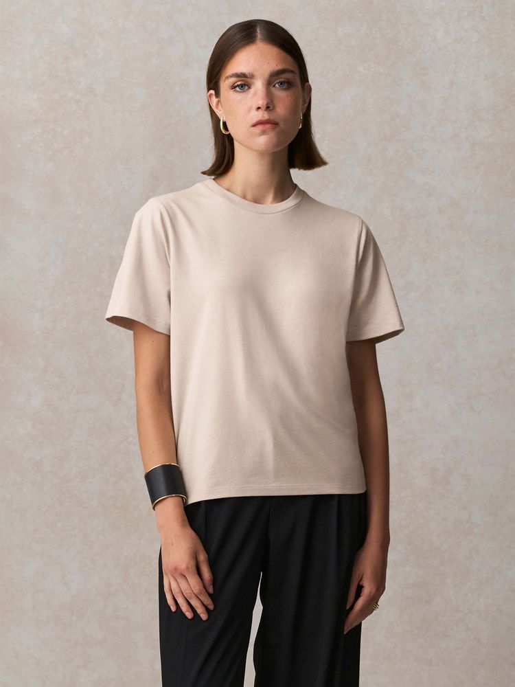 Футболка женская Legend Women, бежевая (льняная)-2