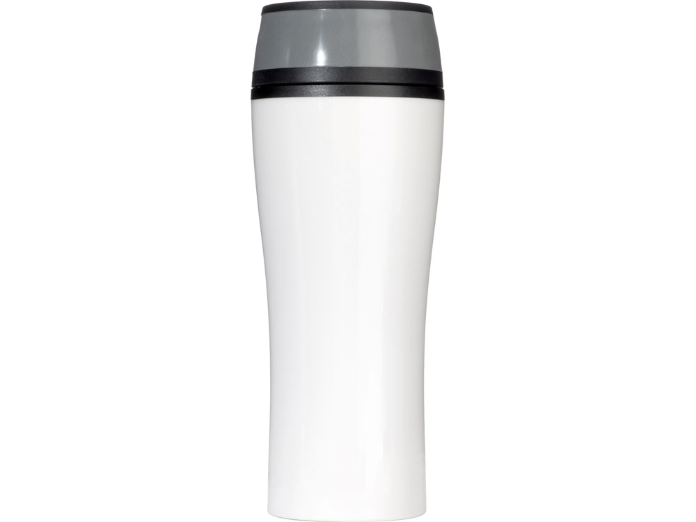 Термокружка с крышкой 360 градусов Track, 400 мл, белый-1