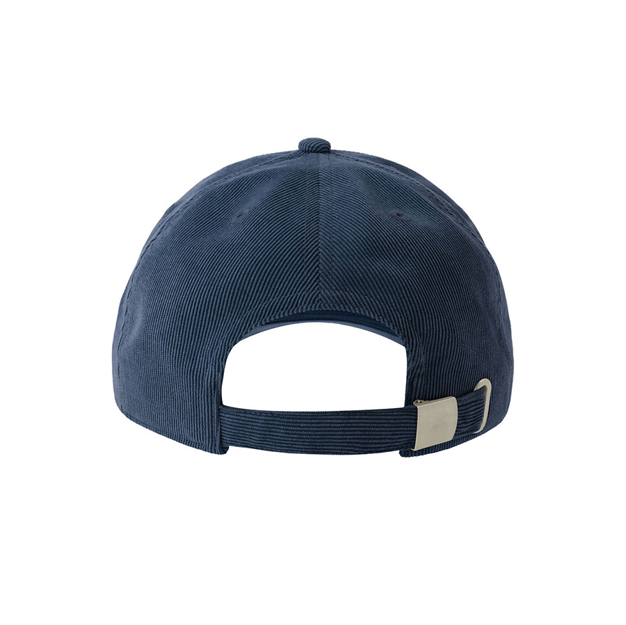 Бейсболка CREEP-S, 6 клиньев, металлическая застежка, темно-синий-7