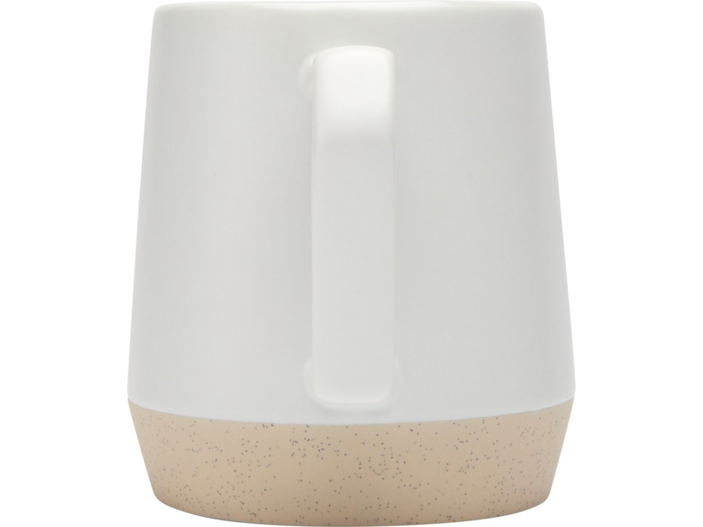 Dolce керамическая кружка объемом 300 мл с матовой отделкой, белый-2