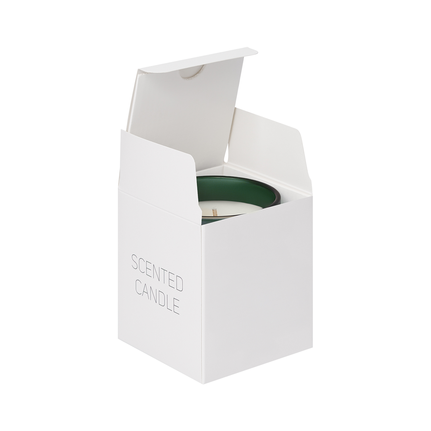 Ароматическая свеча Энигма (Enigma), зеленая-3