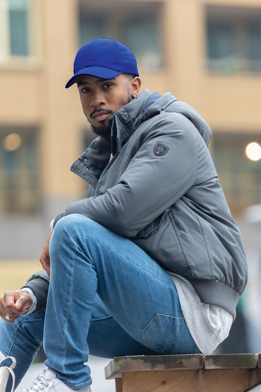 Бейсболка Impact из переработанного хлопка AWARE™, 6 клиньев, 280 г/м2-10